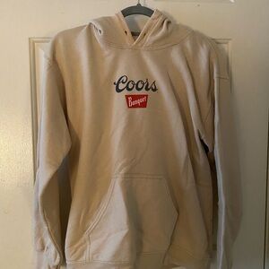 Cream Coors Banquet Hoodie